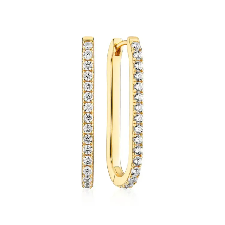 Capizzi Medium CZ Earrings