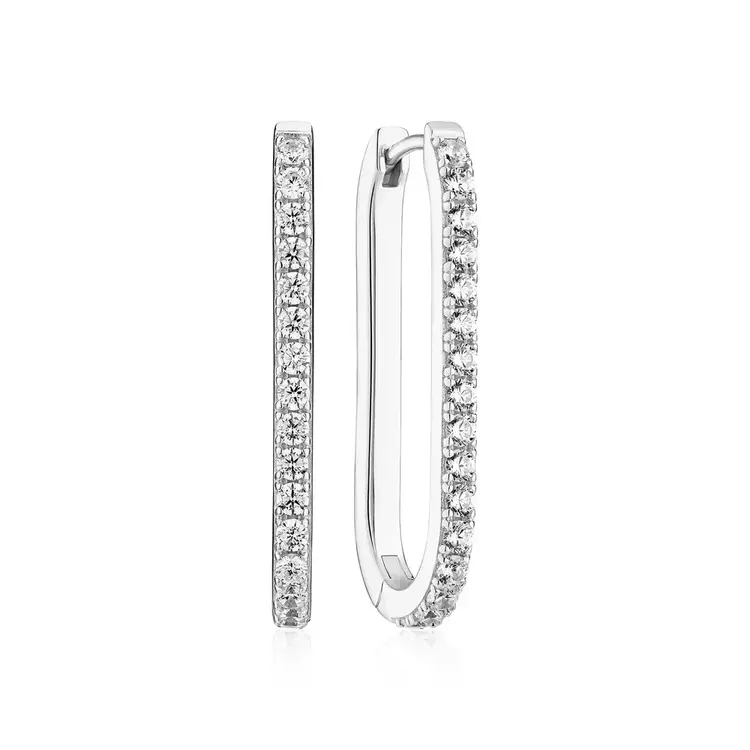 Capizzi Medium CZ Earrings