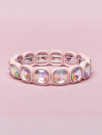 Swiftie Pink Gem Bracelet