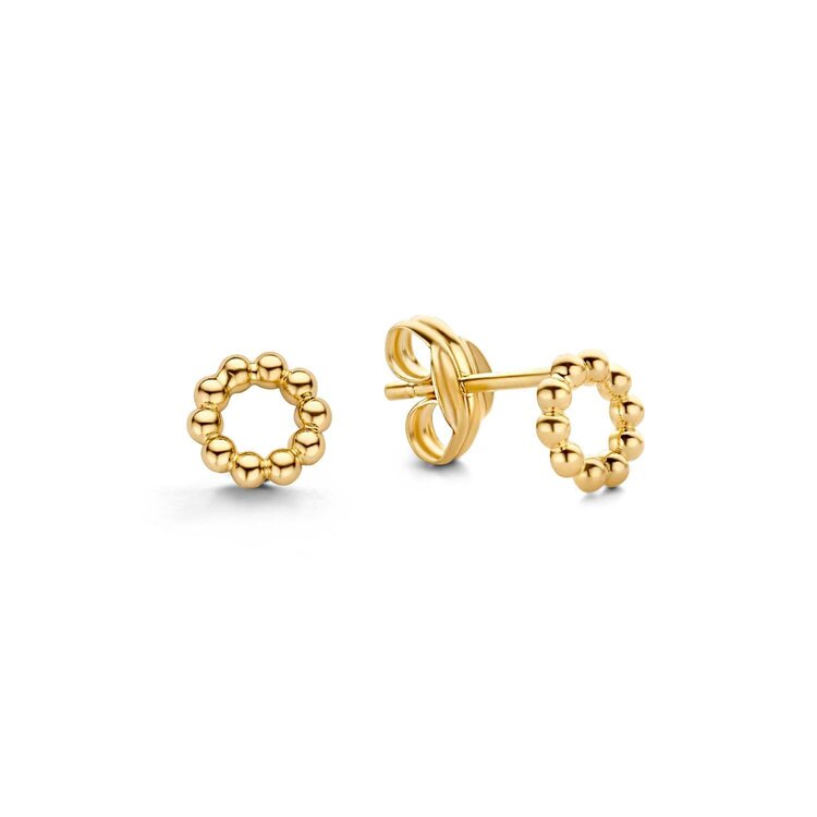 Bubbly Circle Studs
