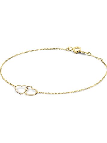 Double Heart Bracelet