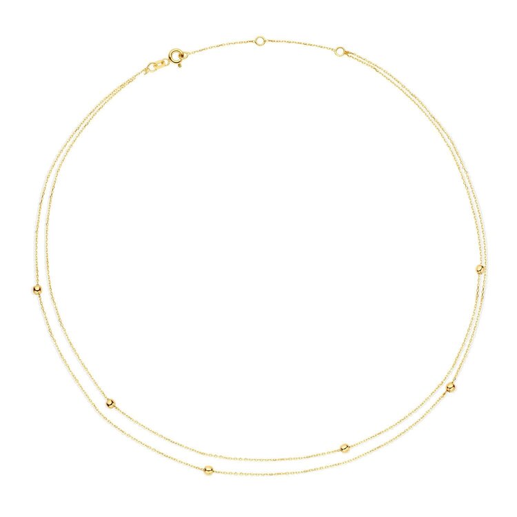 Double Bubble Necklace