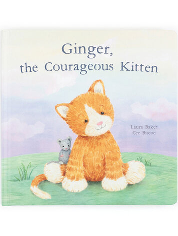 Jellycat Inc Ginger, the Courageous Kitten Book