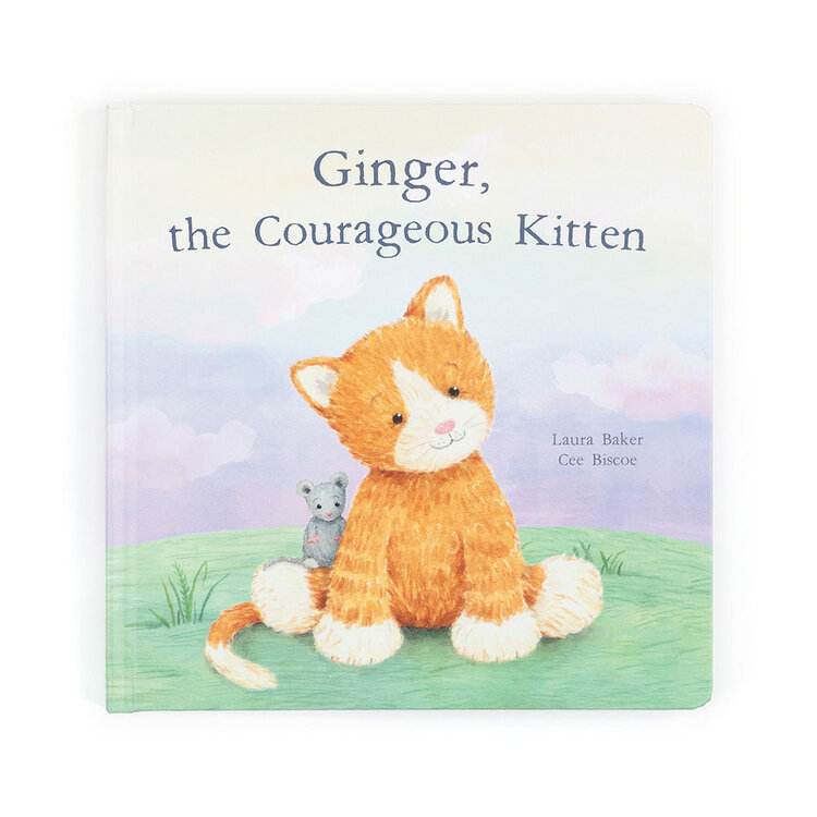 Jellycat Inc Ginger, the Courageous Kitten Book