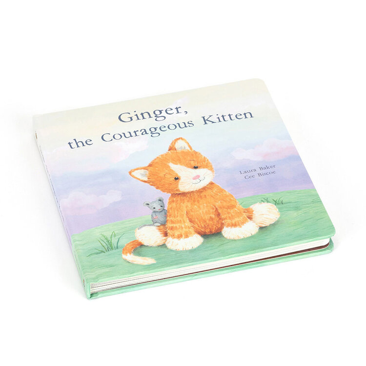 Jellycat Inc Ginger, the Courageous Kitten Book
