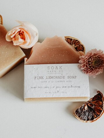 Pink Lemonade Soap Bar