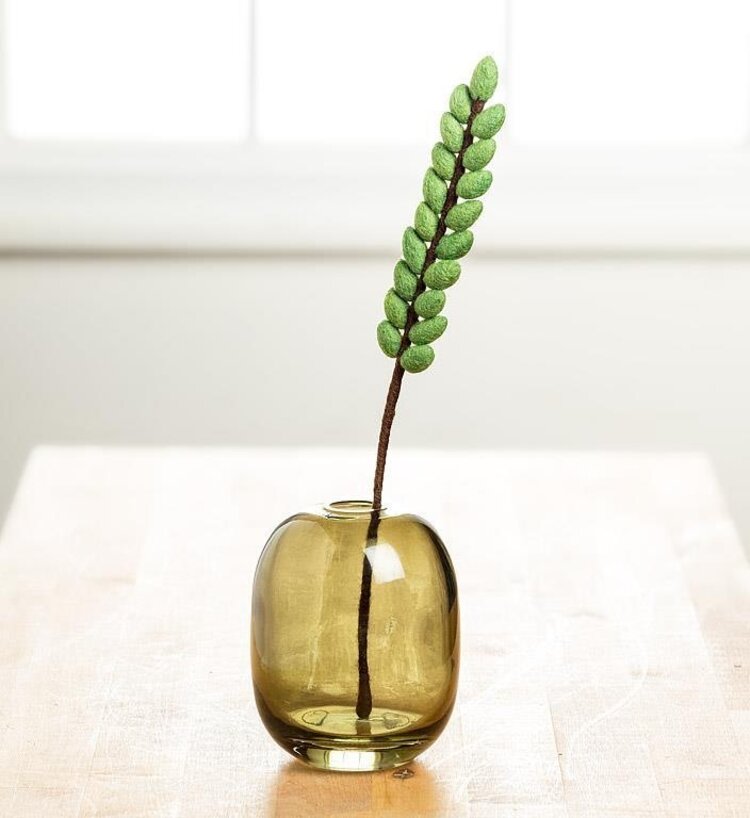 Simple Leaf Stem-Green