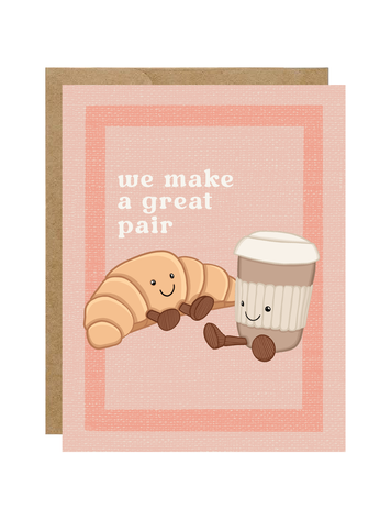 Great Pair Croissant + Latte Jelly Card