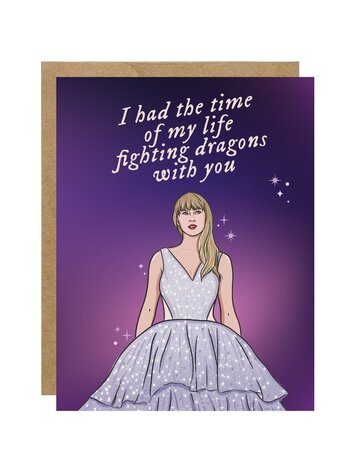 Taylor Time of My Life Card
