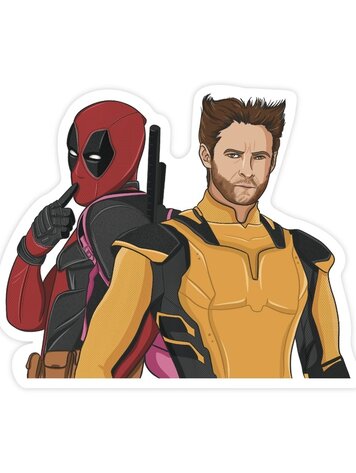Frenemies Pop Culture Sticker
