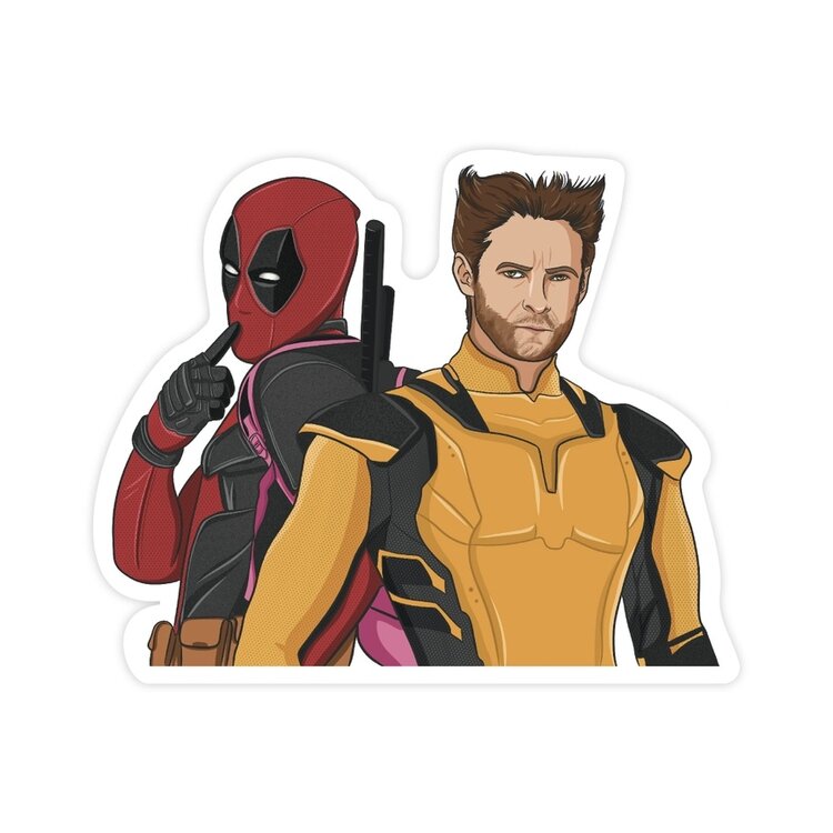 Frenemies Pop Culture Sticker