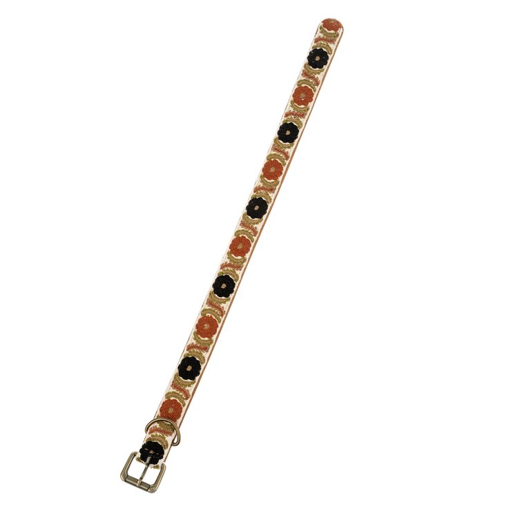 Bruli Embroidered Dog Collar
