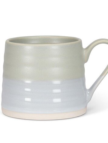 Ridged Mug Sage Green