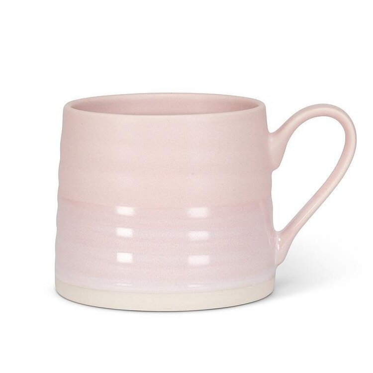 Ridged Mug Light Pink