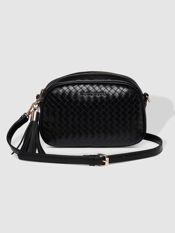 Jacinta Woven Crossbody Bag