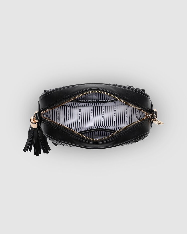 Jacinta Woven Crossbody Bag