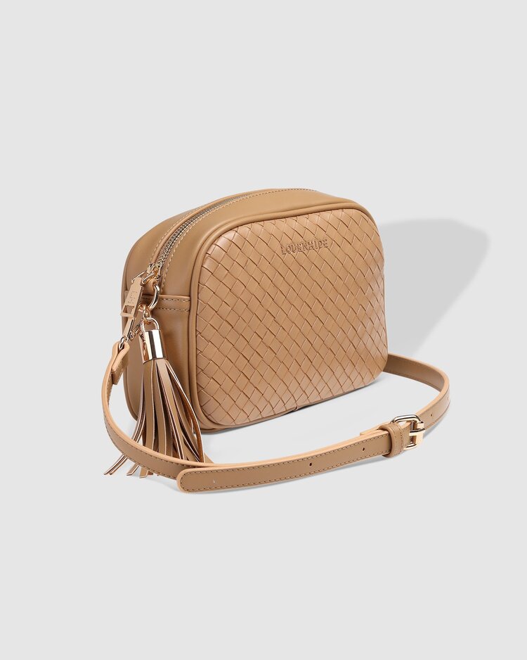Jacinta Woven Crossbody Bag