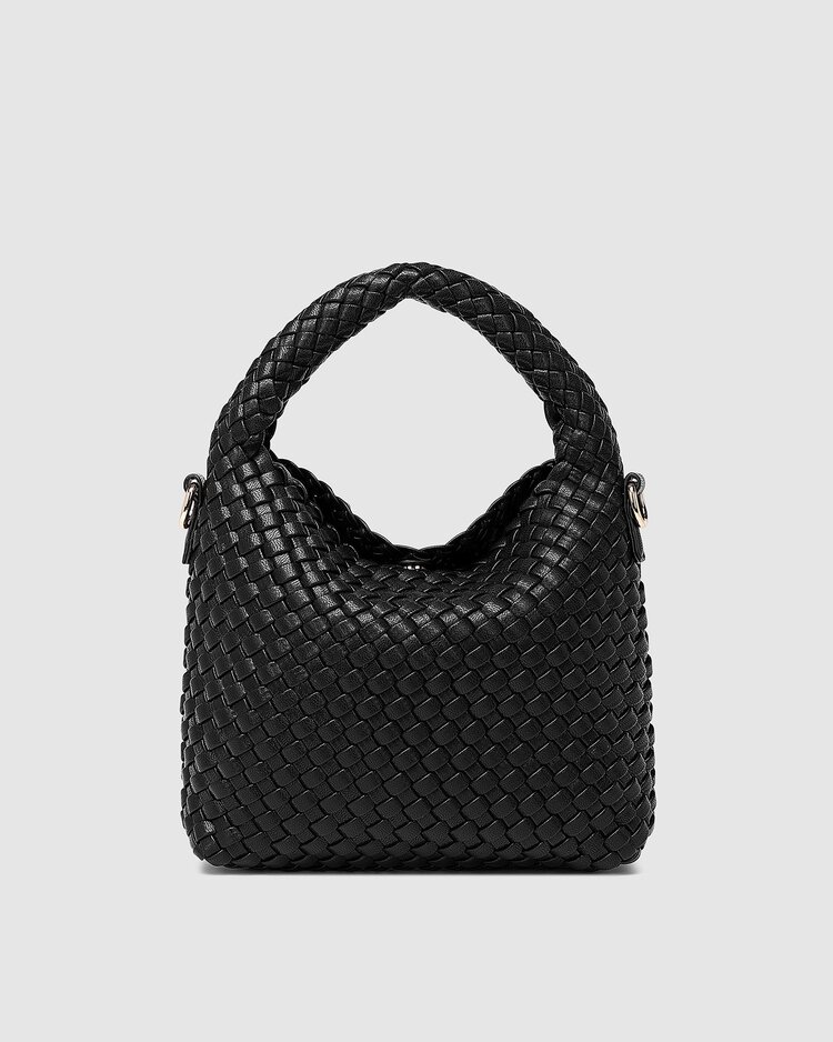 Gabby Mini Woven Crossbody Bag