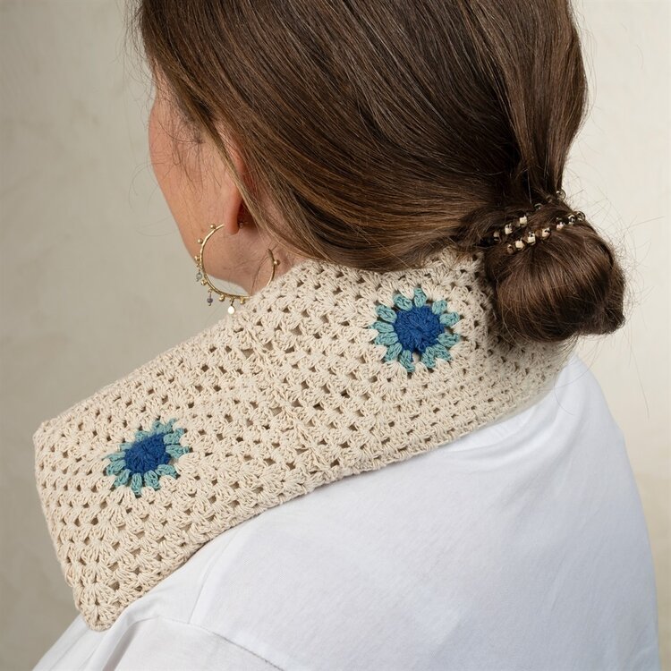 Luna Crochet Lavender Therapy Wrap