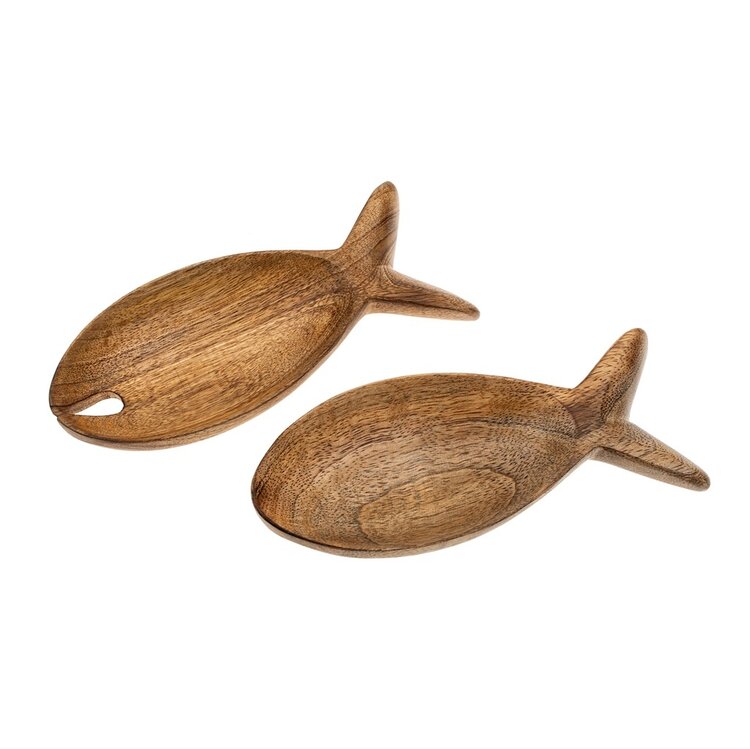 Fish Salad Servers Set