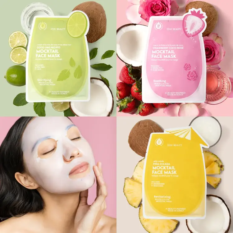 Mocktail Biocellulose Face Mask Set