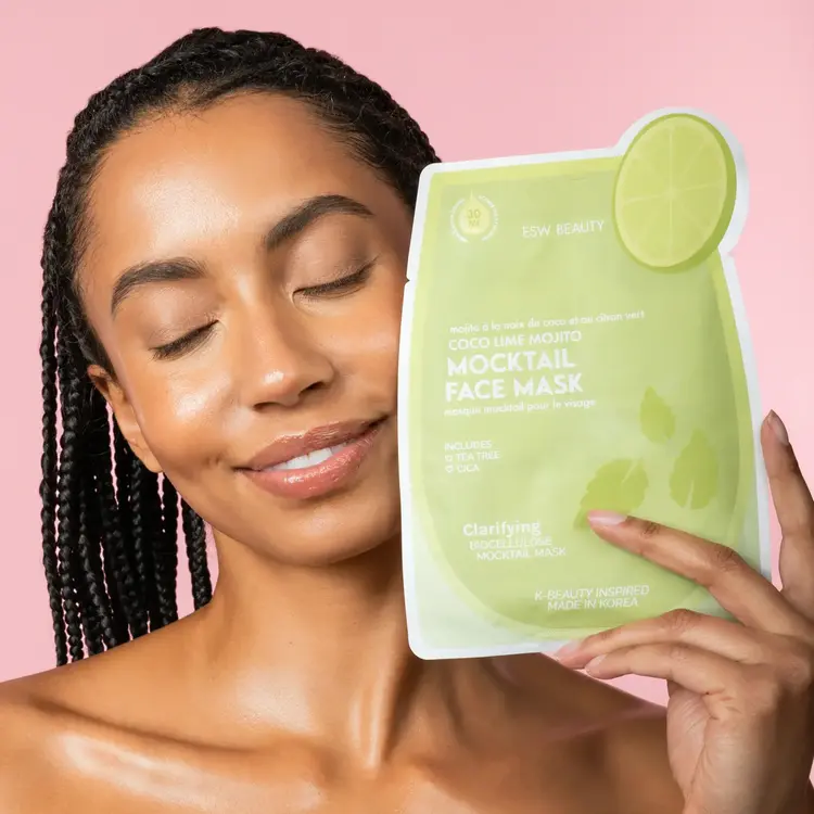 Coco Lime Mojito Clarifying Biocellulose Mocktail Mask