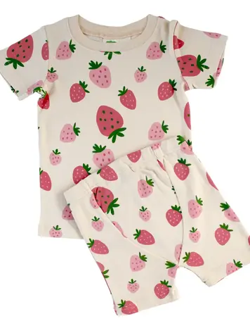 "My Jammies" Organic Kids Strawberries Pajamas