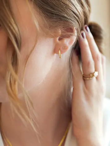 Angel Number Mini Studs