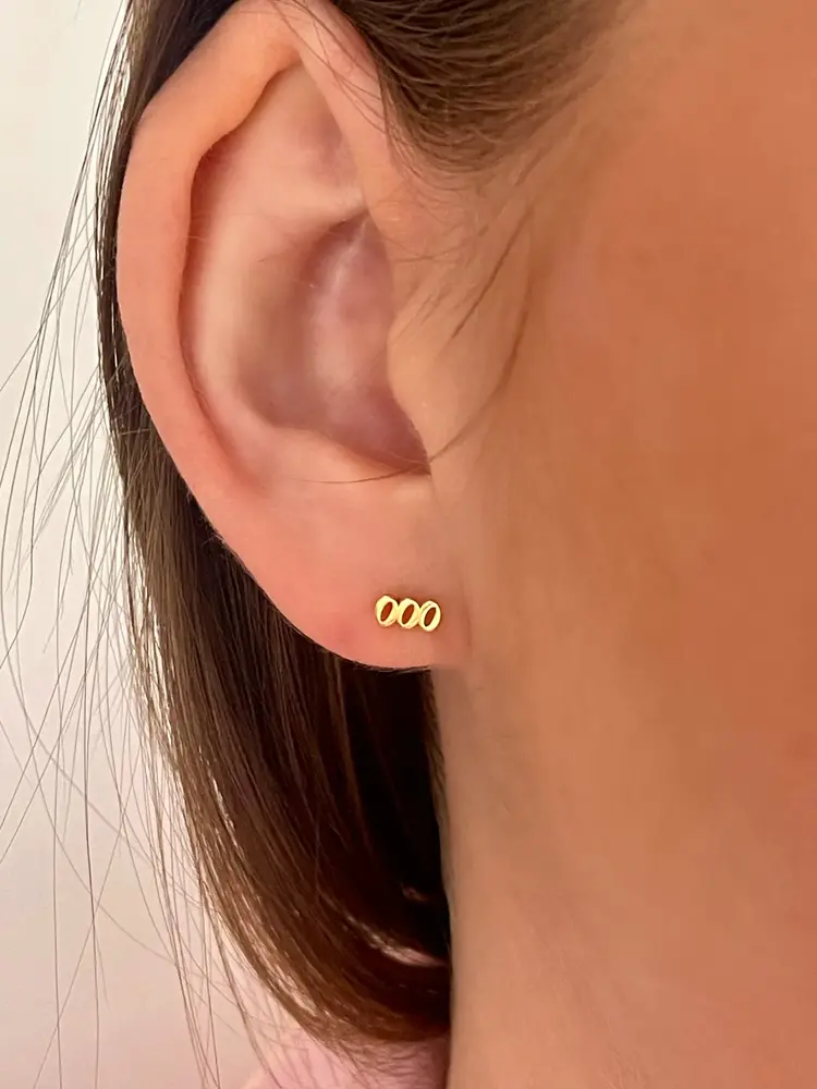 Angel Number Mini Studs