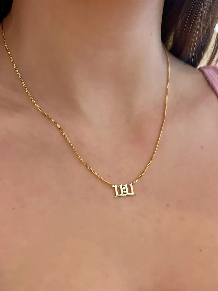 Angel Number Necklace