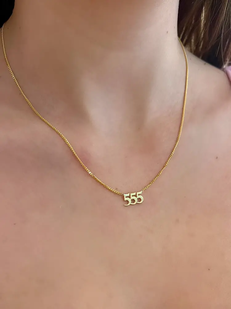 Angel Number Necklace