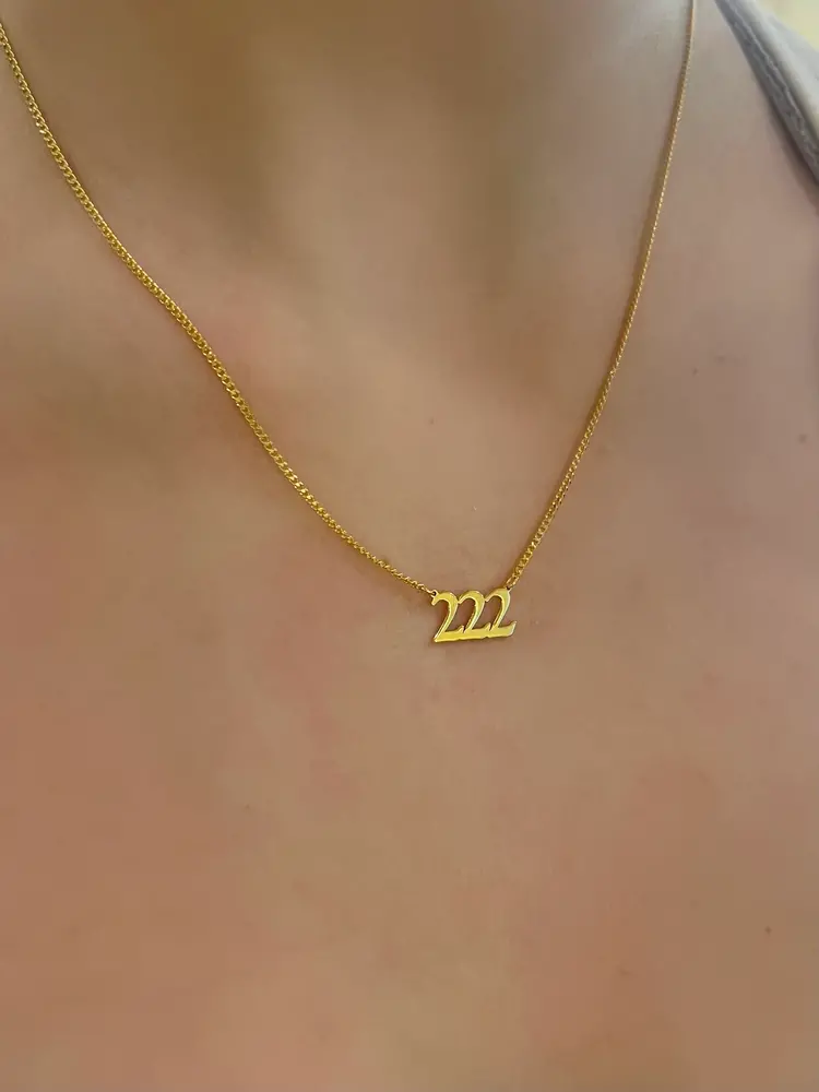Angel Number Necklace