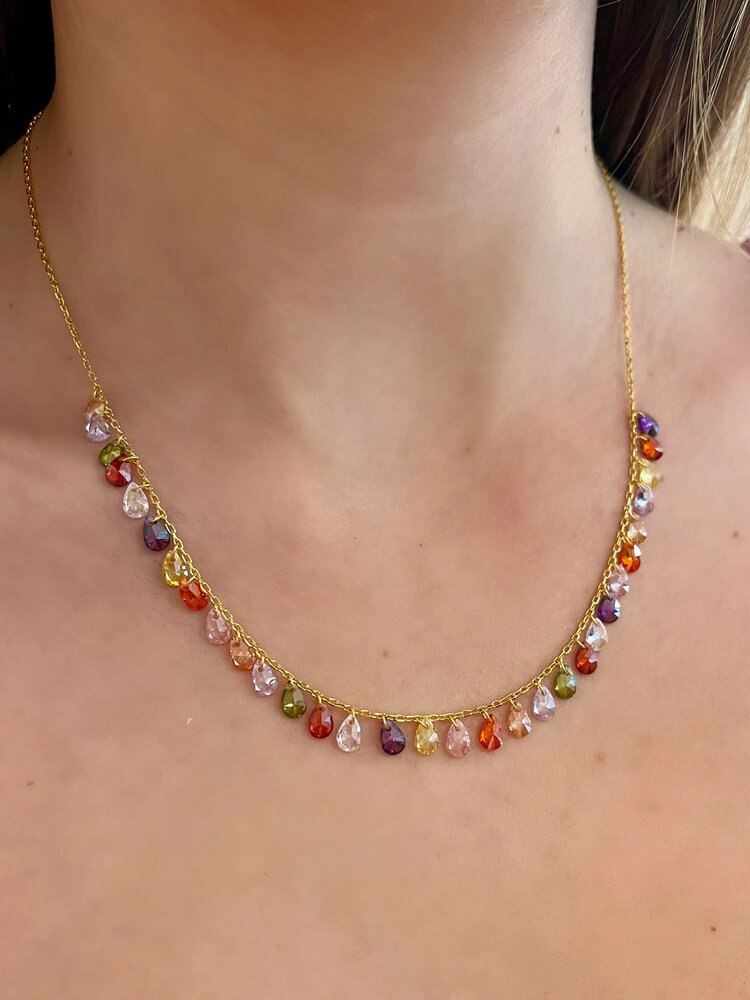 Teardrop Candy Necklace
