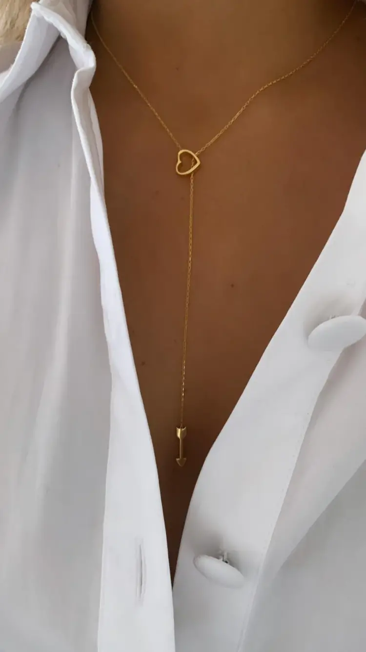 Open Heart Forever Necklace