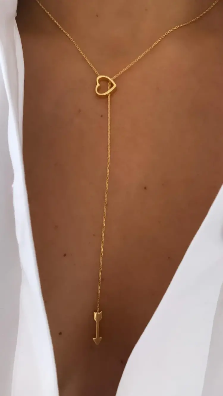 Open Heart Forever Necklace