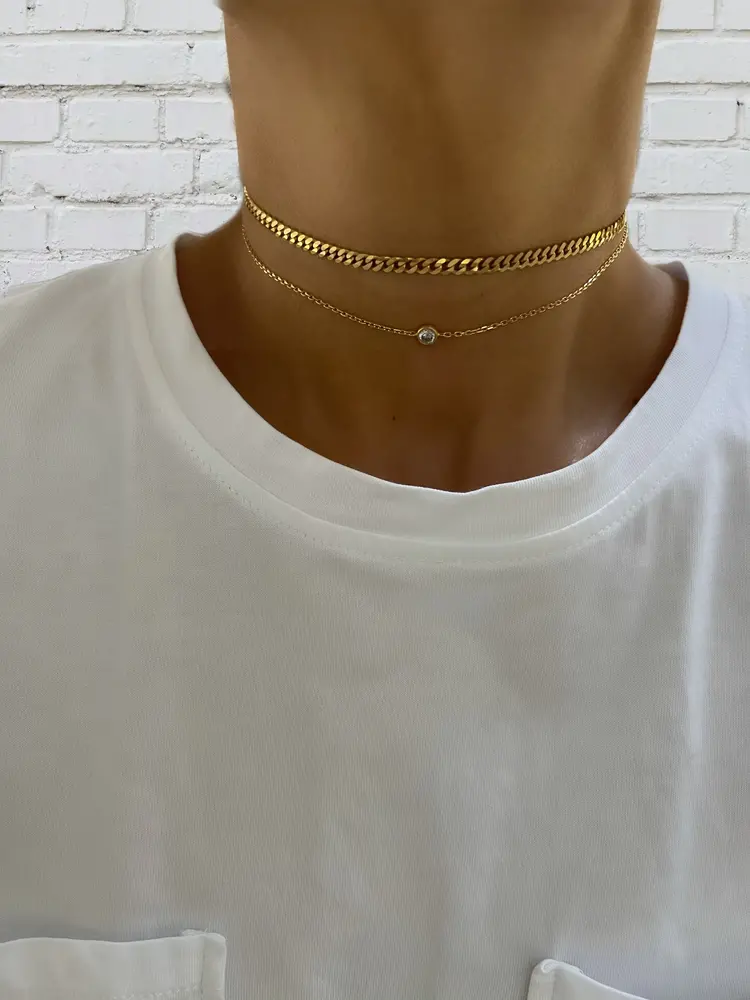Duo Choker Chain