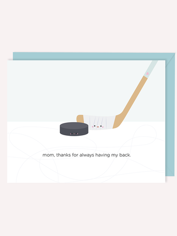 Mom, Thanks For Always Having My Back Card