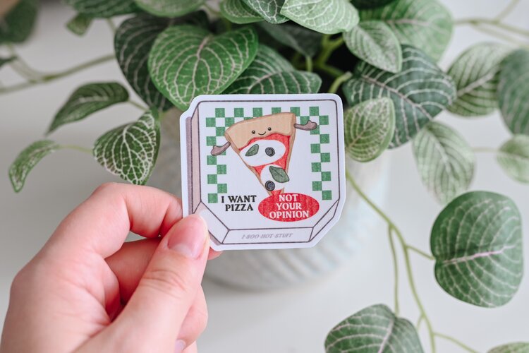 Pizza Jelly Sticker