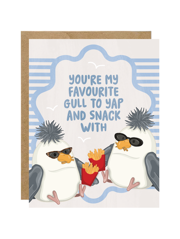 Favourite Gull Jelly Card