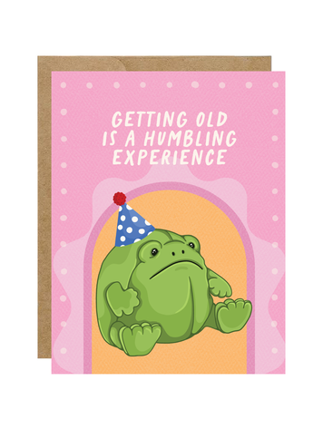 Humbling Frog Jelly Card
