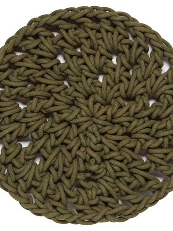 Olive Branch Knotted Trivet