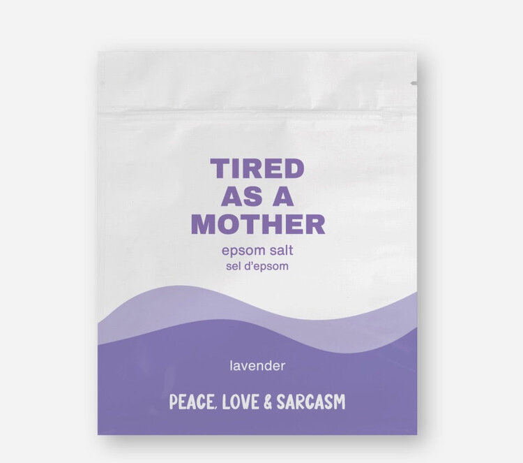 Tired As A Mother Epsom Salt Bath Soak