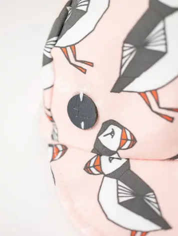 Pink Puffin Baseball Cap