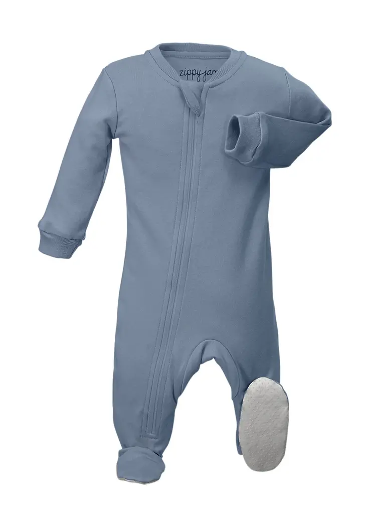 Into You Blue Footed Babysuit