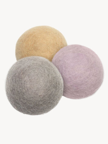 Multicolor Alpaca Dryer Balls - Pack of 3