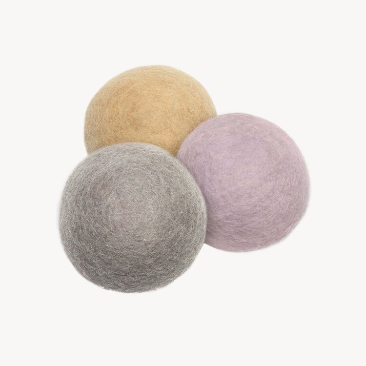 Multicolor Alpaca Dryer Balls - Pack of 3