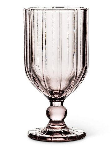Pink Panel Goblet