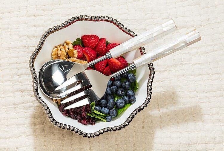 Mosaic Handle Salad Servers