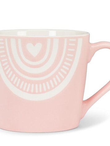 Pink Arch with Heart Mug