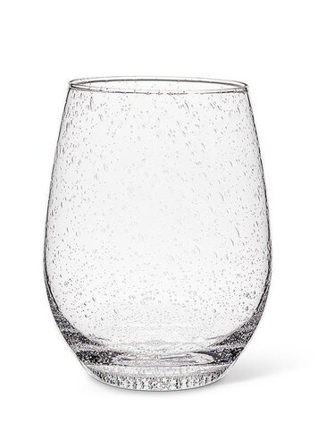 Seeded Stemless Wine Glass